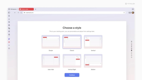 Vivaldi 8.0 для десктопов