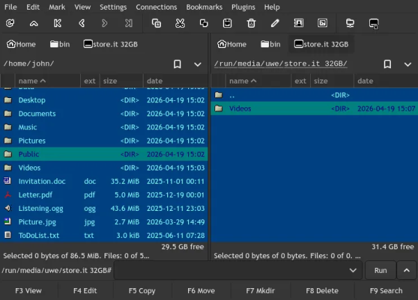 Доступен GNOME Commander 2.0, переписанный на Rust и сменивший лицензию на GPLv3