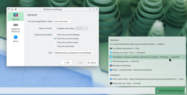  Бета-выпуск KDE Plasma 6.7 