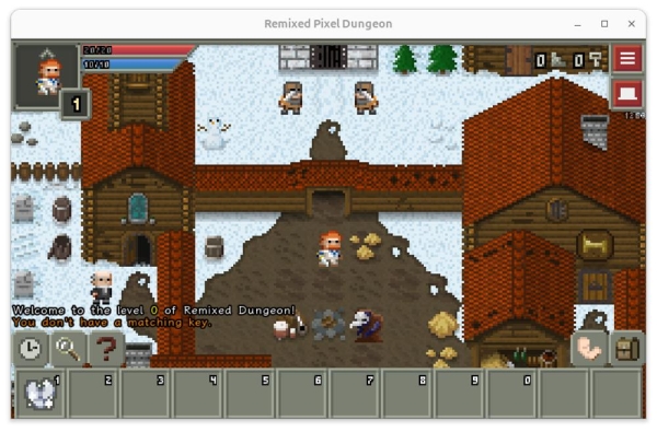 Roguelike-игра Remixed Pixel Dungeon теперь доступна в Snap