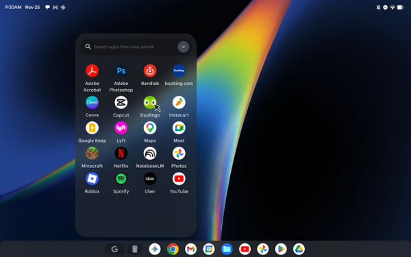  Google представил ноутбуки Googlebook, поставляемые с платформой Android 