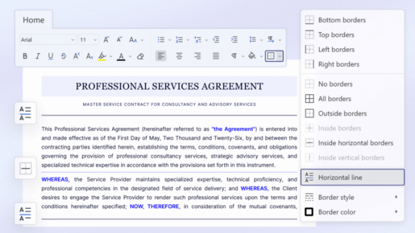  Опубликован офисный пакет ONLYOFFICE 9.4 с обновлением лицензии на код 