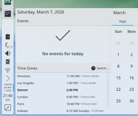  Бета-выпуск KDE Plasma 6.7 