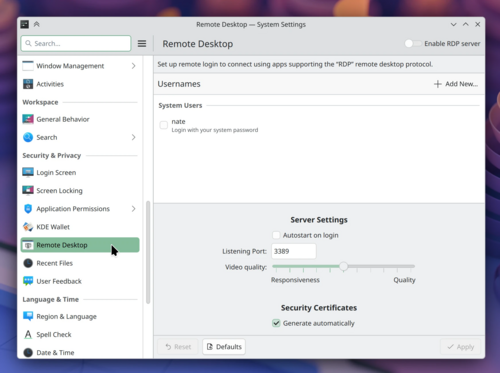  Бета-выпуск KDE Plasma 6.7 
