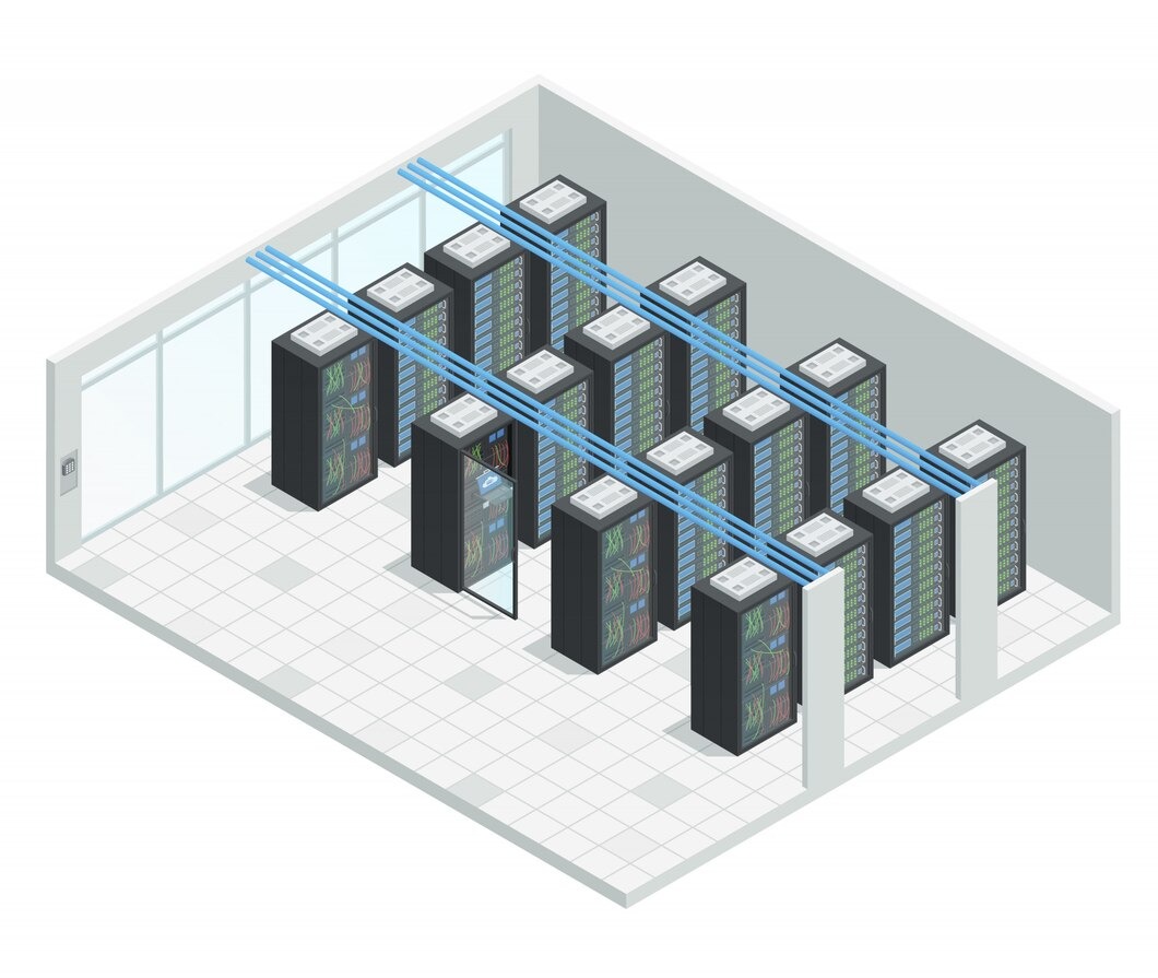 Imgi 42 datacenter server cloud computing isometric interior composition 1284 15938