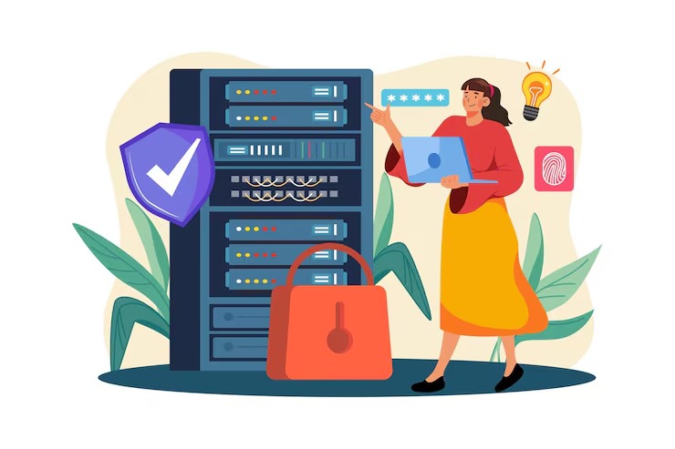Imgi 5 server maintenance illustration concept flat illustration isolated white background 701961 3622