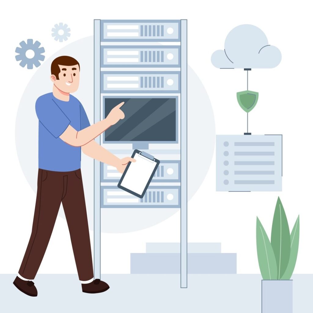 Imgi 65 abstrakt kreativ Websäit Hosting Illustratioun 23 2149225959