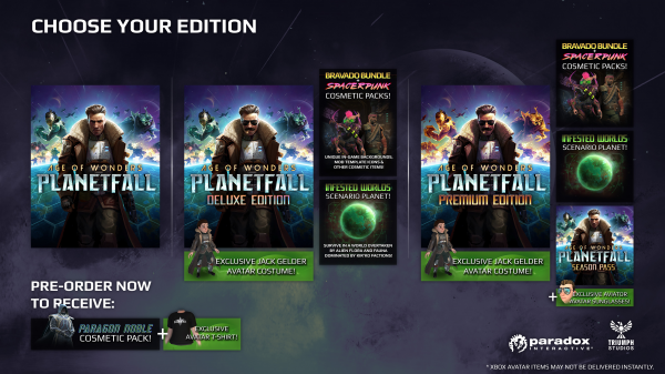 E3 2019: новый трейлер футуристической стратегии Age of Wonders: Planetfall и сравнение изданий