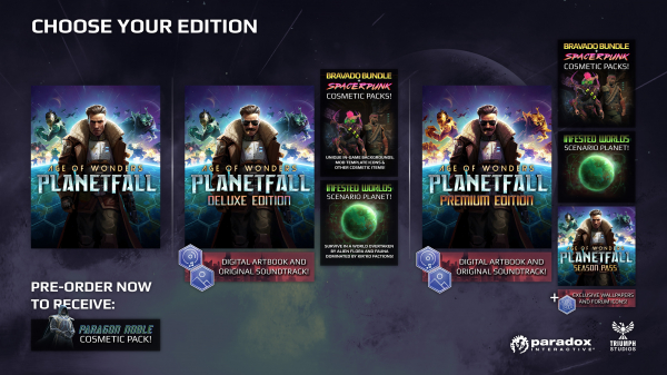 E3 2019: новый трейлер футуристической стратегии Age of Wonders: Planetfall и сравнение изданий