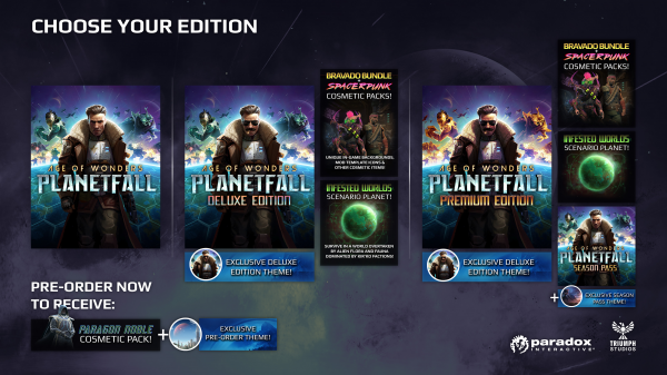 E3 2019: новый трейлер футуристической стратегии Age of Wonders: Planetfall и сравнение изданий