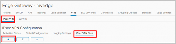 VMware NSX для самых маленьких. Часть 6. Настройка VPN