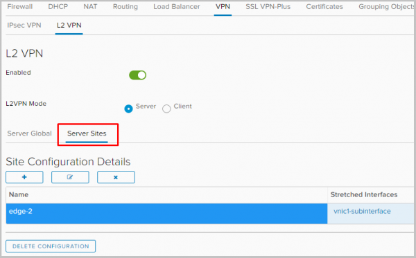 VMware NSX для самых маленьких. Часть 6. Настройка VPN