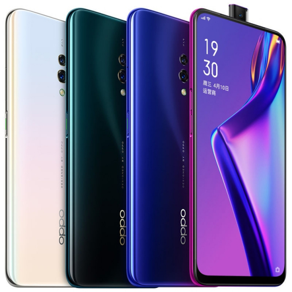 Анонс смартфона OPPO K3: выдвижная камера и сканер отпечатков в дисплее