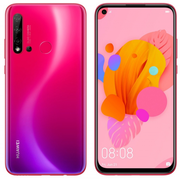 Смартфон Huawei P20 Lite 2019 позирует на рендерах в корпусах разного цвета